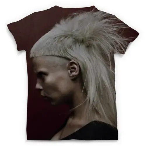Заказать мужскую футболку в Москве. Футболка с полной запечаткой (мужская) Die Antwoord от skynatural - готовые дизайны и нанесение принтов.