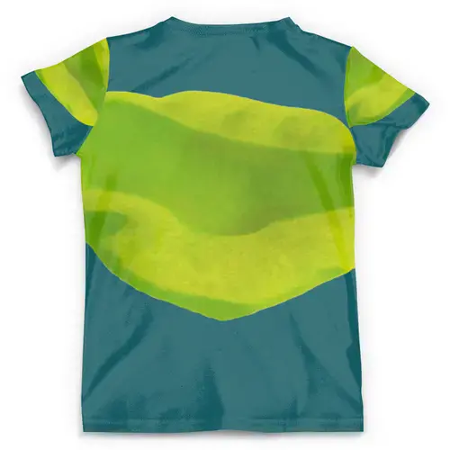 Заказать мужскую футболку в Москве. Футболка с полной запечаткой (мужская) Зелёная абстракция от antoninayakhina  - готовые дизайны и нанесение принтов.