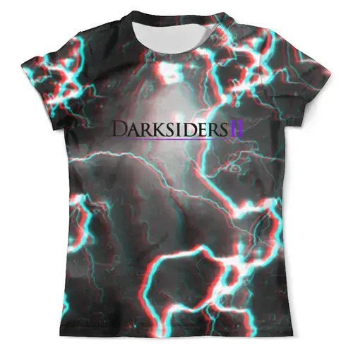 Заказать мужскую футболку в Москве. Футболка с полной запечаткой (мужская) Darksiders 2 от THE_NISE  - готовые дизайны и нанесение принтов.