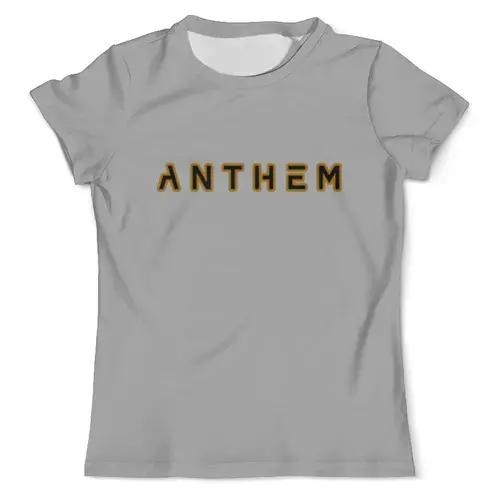 Заказать мужскую футболку в Москве. Футболка с полной запечаткой (мужская) Anthem от THE_NISE  - готовые дизайны и нанесение принтов.