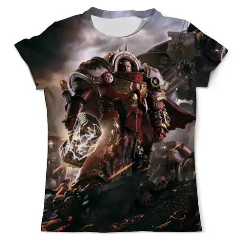 Заказать мужскую футболку в Москве. Футболка с полной запечаткой (мужская) Warhammer  от Nos  - готовые дизайны и нанесение принтов.