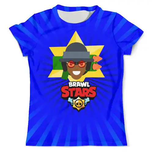 Заказать мужскую футболку в Москве. Футболка с полной запечаткой (мужская) Brawl Stars     от T-shirt print  - готовые дизайны и нанесение принтов.