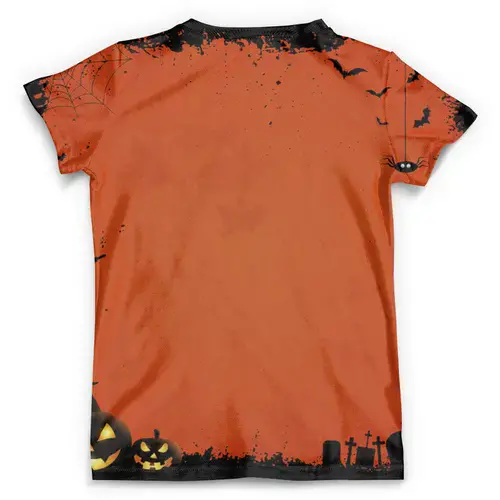 Заказать мужскую футболку в Москве. Футболка с полной запечаткой (мужская) Halloween  от T-shirt print  - готовые дизайны и нанесение принтов.
