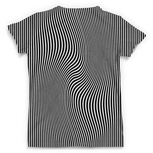 Заказать мужскую футболку в Москве. Футболка с полной запечаткой (мужская) Optical illusions от balden - готовые дизайны и нанесение принтов.