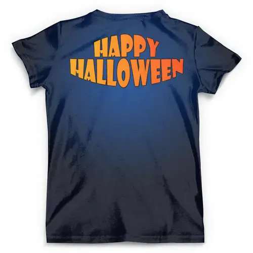 Заказать мужскую футболку в Москве. Футболка с полной запечаткой (мужская) Halloween     от T-shirt print  - готовые дизайны и нанесение принтов.