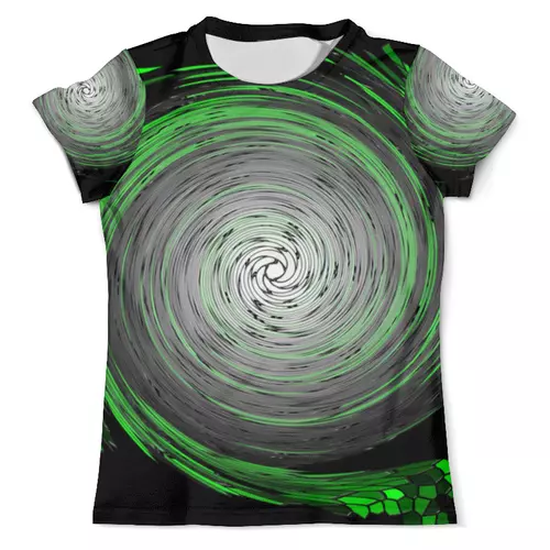 Заказать мужскую футболку в Москве. Футболка с полной запечаткой (мужская) Спиральная галактика от Alexey Evsyunin - готовые дизайны и нанесение принтов.