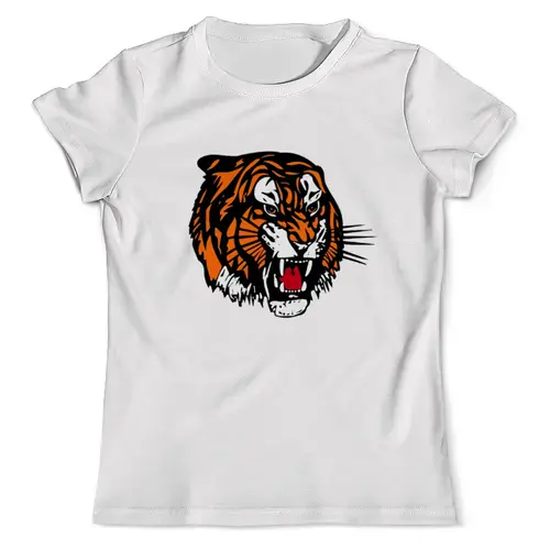 Заказать мужскую футболку в Москве. Футболка с полной запечаткой (мужская) Тигры от THE_NISE  - готовые дизайны и нанесение принтов.