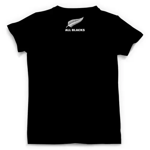 Заказать мужскую футболку в Москве. Футболка с полной запечаткой (мужская) All Blacks от rugby - готовые дизайны и нанесение принтов.