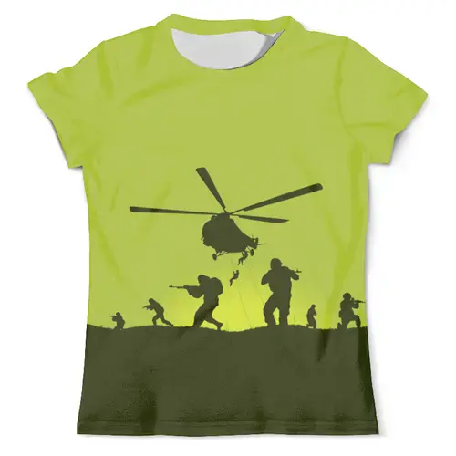 Заказать мужскую футболку в Москве. Футболка с полной запечаткой (мужская) Army    от T-shirt print  - готовые дизайны и нанесение принтов.