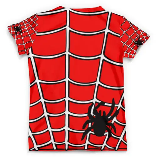 Заказать мужскую футболку в Москве. Футболка с полной запечаткой (мужская) паук. от queen  - готовые дизайны и нанесение принтов.