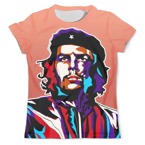 Заказать мужскую футболку в Москве. Футболка с полной запечаткой (мужская) Ernesto Che Guevara   от ПРИНТЫ ПЕЧАТЬ  - готовые дизайны и нанесение принтов.
