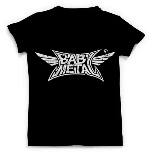 Заказать мужскую футболку в Москве. Футболка с полной запечаткой (мужская) Babymetal от Dark CyMPAK - готовые дизайны и нанесение принтов.