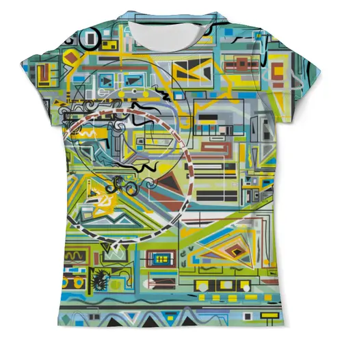 Заказать мужскую футболку в Москве. Футболка с полной запечаткой (мужская) Березка от Vadim Koval - готовые дизайны и нанесение принтов.