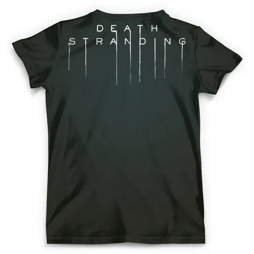 Заказать мужскую футболку в Москве. Футболка с полной запечаткой (мужская) Death Stranding    от T-shirt print  - готовые дизайны и нанесение принтов.