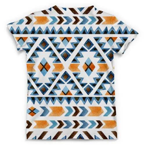Заказать мужскую футболку в Москве. Футболка с полной запечаткой (мужская) GEOMETRIC от CoolDesign - готовые дизайны и нанесение принтов.
