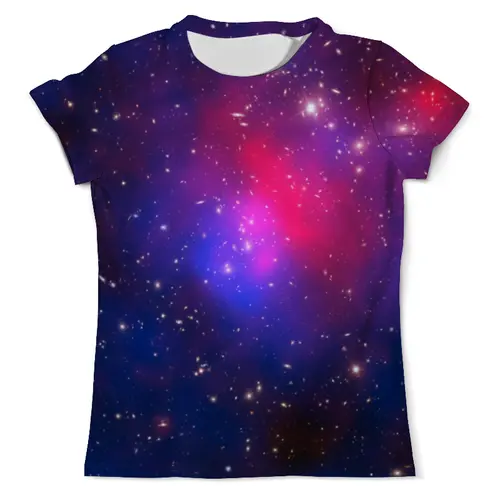 Заказать мужскую футболку в Москве. Футболка с полной запечаткой (мужская) Звезды космоса от THE_NISE  - готовые дизайны и нанесение принтов.