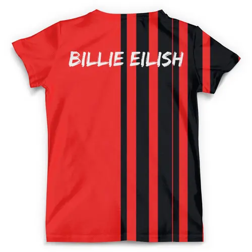 Заказать мужскую футболку в Москве. Футболка с полной запечаткой (мужская) Billie Eilish от balden - готовые дизайны и нанесение принтов.