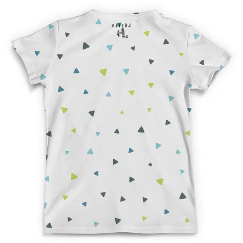 Заказать мужскую футболку в Москве. Футболка с полной запечаткой (мужская) Треугольники от Никита Коледенков - готовые дизайны и нанесение принтов.