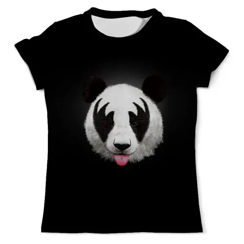 Заказать мужскую футболку в Москве. Футболка с полной запечаткой (мужская) Панда от Сакурана  - готовые дизайны и нанесение принтов.
