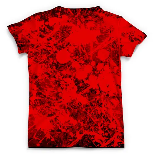 Заказать мужскую футболку в Москве. Футболка с полной запечаткой (мужская) Череп от RED'S - готовые дизайны и нанесение принтов.
