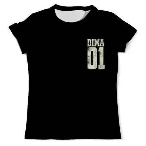 Заказать мужскую футболку в Москве. Футболка с полной запечаткой (мужская) Данила 01 от weeert - готовые дизайны и нанесение принтов.
