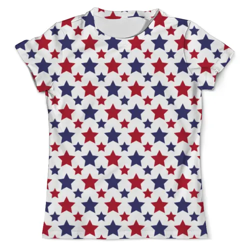 Заказать мужскую футболку в Москве. Футболка с полной запечаткой (мужская) Stars от Jimmy Flash - готовые дизайны и нанесение принтов.