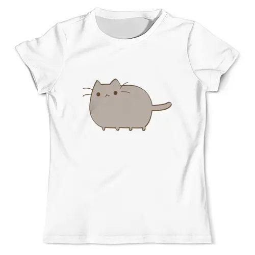 Заказать мужскую футболку в Москве. Футболка с полной запечаткой (мужская) котик от THE_NISE  - готовые дизайны и нанесение принтов.