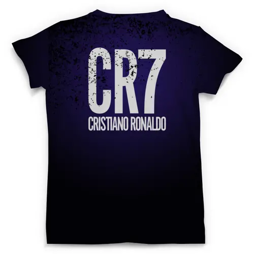 Заказать мужскую футболку в Москве. Футболка с полной запечаткой (мужская) Cristiano Ronaldo от balden - готовые дизайны и нанесение принтов.