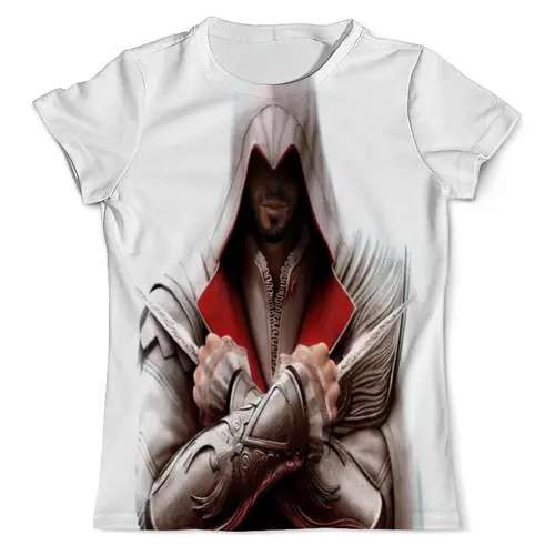Заказать мужскую футболку в Москве. Футболка с полной запечаткой (мужская) Assassin's Creed от THE_NISE  - готовые дизайны и нанесение принтов.