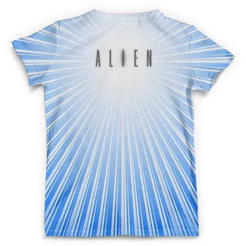 Заказать мужскую футболку в Москве. Футболка с полной запечаткой (мужская) Alien Design_ от balden - готовые дизайны и нанесение принтов.