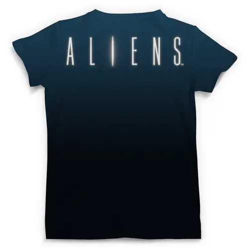 Заказать мужскую футболку в Москве. Футболка с полной запечаткой (мужская) Alien King от balden - готовые дизайны и нанесение принтов.