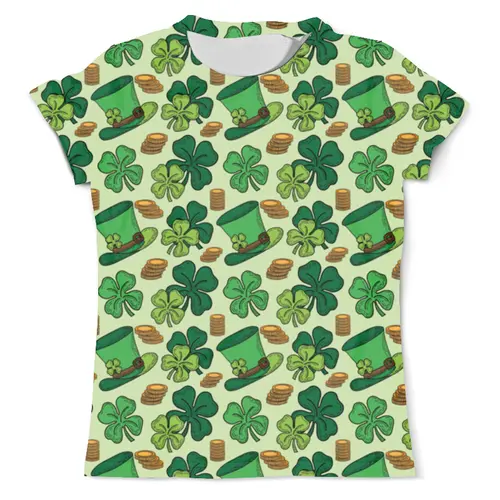 Заказать мужскую футболку в Москве. Футболка с полной запечаткой (мужская) Ирландец ( Irish) от trugift - готовые дизайны и нанесение принтов.