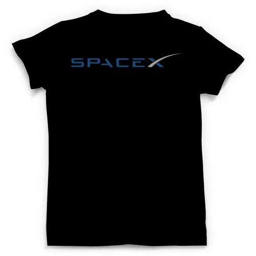 Заказать мужскую футболку в Москве. Футболка с полной запечаткой (мужская) SpaceX от The Spaceway  - готовые дизайны и нанесение принтов.