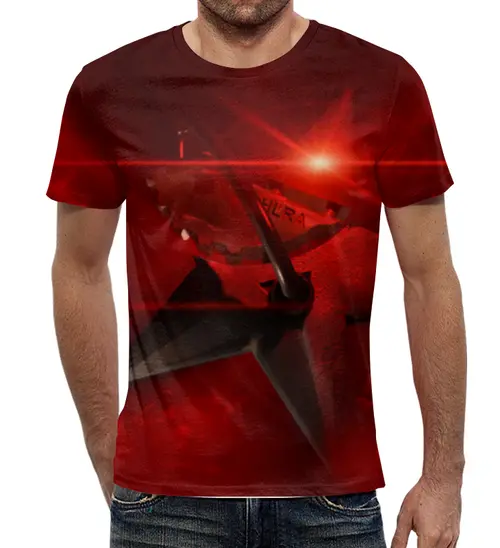 Заказать мужскую футболку в Москве. Футболка с полной запечаткой (мужская) Red Alert-Yuri's от darserg - готовые дизайны и нанесение принтов.