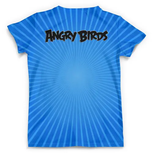 Заказать мужскую футболку в Москве. Футболка с полной запечаткой (мужская) Angry Birds от balden - готовые дизайны и нанесение принтов.