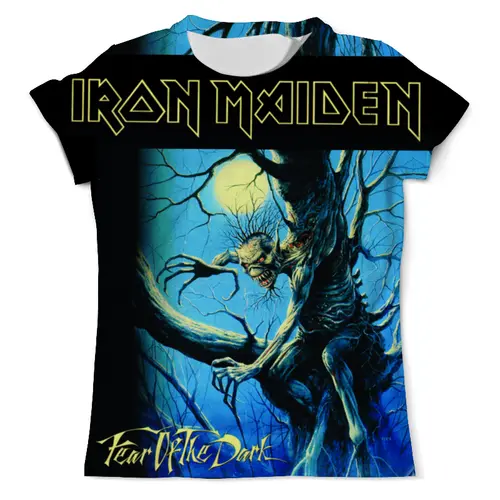 Заказать мужскую футболку в Москве. Футболка с полной запечаткой (мужская) Iron Maiden от Vladec11 - готовые дизайны и нанесение принтов.