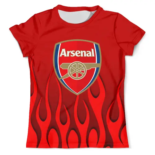 Заказать мужскую футболку в Москве. Футболка с полной запечаткой (мужская)  Arsenal от THE_NISE  - готовые дизайны и нанесение принтов.