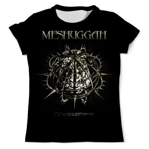 Заказать мужскую футболку в Москве. Футболка с полной запечаткой (мужская) Meshuggah от geekbox - готовые дизайны и нанесение принтов.