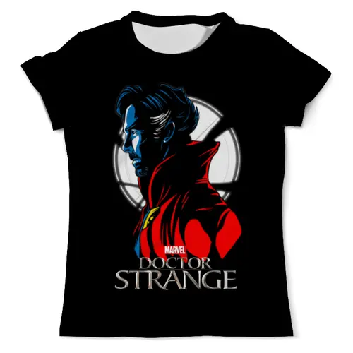 Заказать мужскую футболку в Москве. Футболка с полной запечаткой (мужская) Doctor Strange от T-shirt print  - готовые дизайны и нанесение принтов.