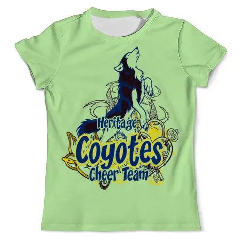 Заказать мужскую футболку в Москве. Футболка с полной запечаткой (мужская) Coyotes от T-shirt print  - готовые дизайны и нанесение принтов.