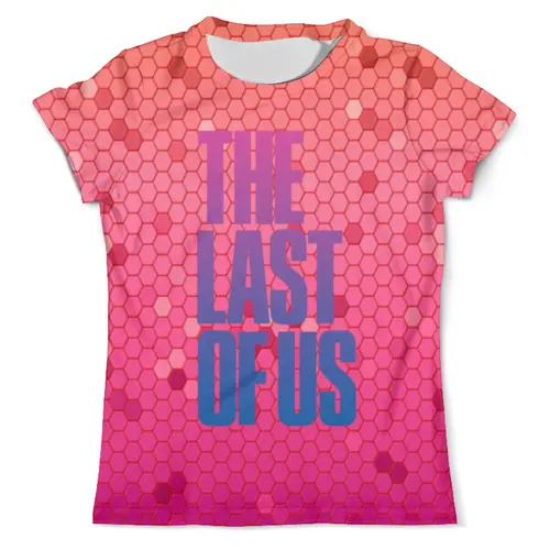 Заказать мужскую футболку в Москве. Футболка с полной запечаткой (мужская) The Last of Us от THE_NISE  - готовые дизайны и нанесение принтов.