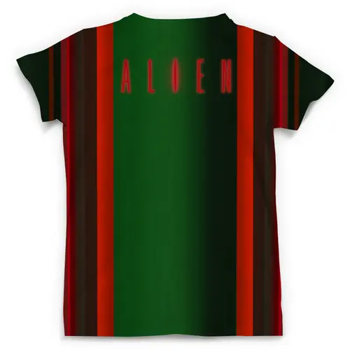 Заказать мужскую футболку в Москве. Футболка с полной запечаткой (мужская) ALIEN Design от balden - готовые дизайны и нанесение принтов.