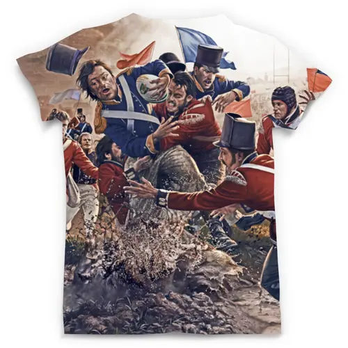 Заказать мужскую футболку в Москве. Футболка с полной запечаткой (мужская) Rugby Fantasy  от rugby - готовые дизайны и нанесение принтов.
