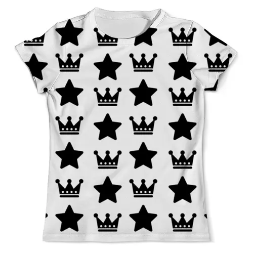 Заказать мужскую футболку в Москве. Футболка с полной запечаткой (мужская) King Stars от Pinky-Winky - готовые дизайны и нанесение принтов.