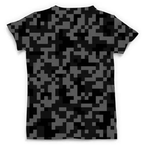 Заказать мужскую футболку в Москве. Футболка с полной запечаткой (мужская) Pixel camouflage от THE_NISE  - готовые дизайны и нанесение принтов.