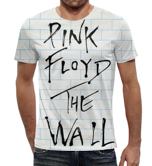 Заказать мужскую футболку в Москве. Футболка с полной запечаткой (мужская) Pink Floyd , пинк флойд , музыка  от hideo_kojima - готовые дизайны и нанесение принтов.