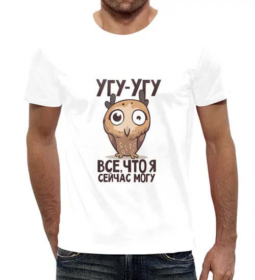 Заказать мужскую футболку в Москве. Футболка с полной запечаткой (мужская)  Птичка от THE_NISE  - готовые дизайны и нанесение принтов.