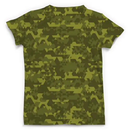 Заказать мужскую футболку в Москве. Футболка с полной запечаткой (мужская) Digital Camouflage Design от balden - готовые дизайны и нанесение принтов.