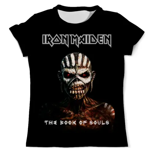 Заказать мужскую футболку в Москве. Футболка с полной запечаткой (мужская) Iron Maiden от geekbox - готовые дизайны и нанесение принтов.