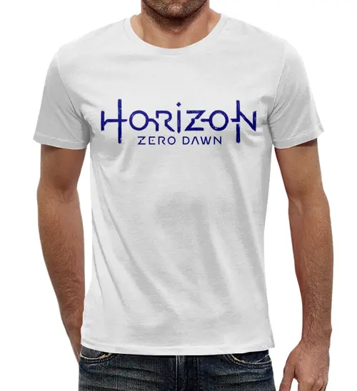 Заказать мужскую футболку в Москве. Футболка с полной запечаткой (мужская) Horizon от THE_NISE  - готовые дизайны и нанесение принтов.